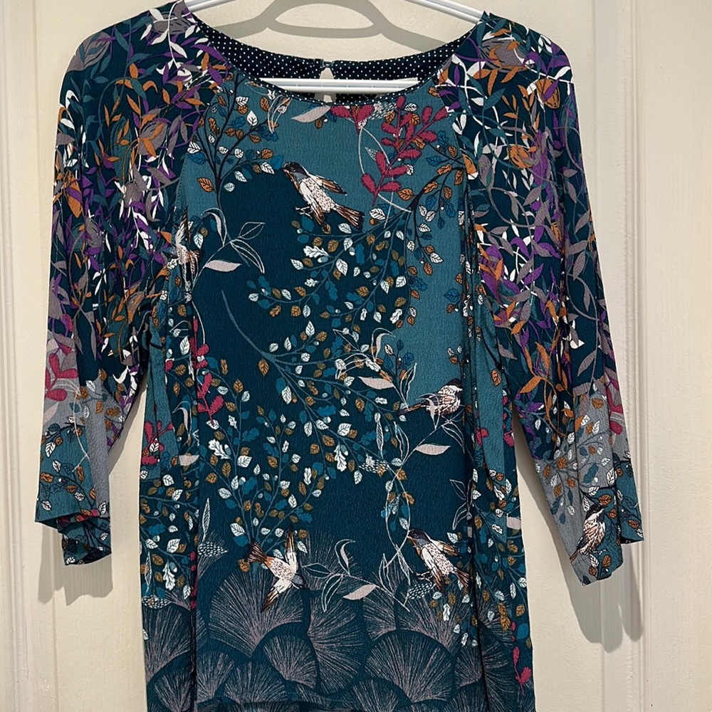 White stuff aqua blouse